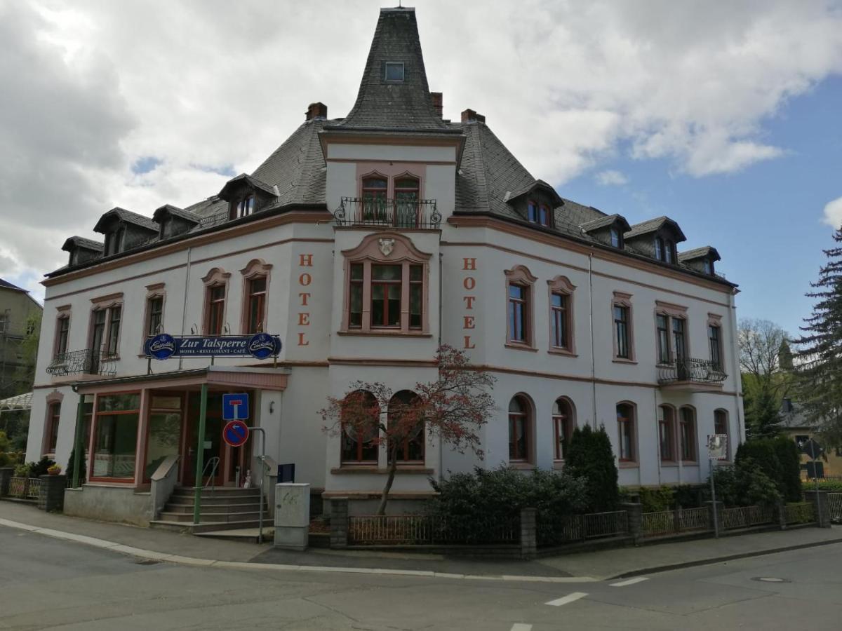 Готель Cafe Zur Talsperre Хемніц Екстер'єр фото
