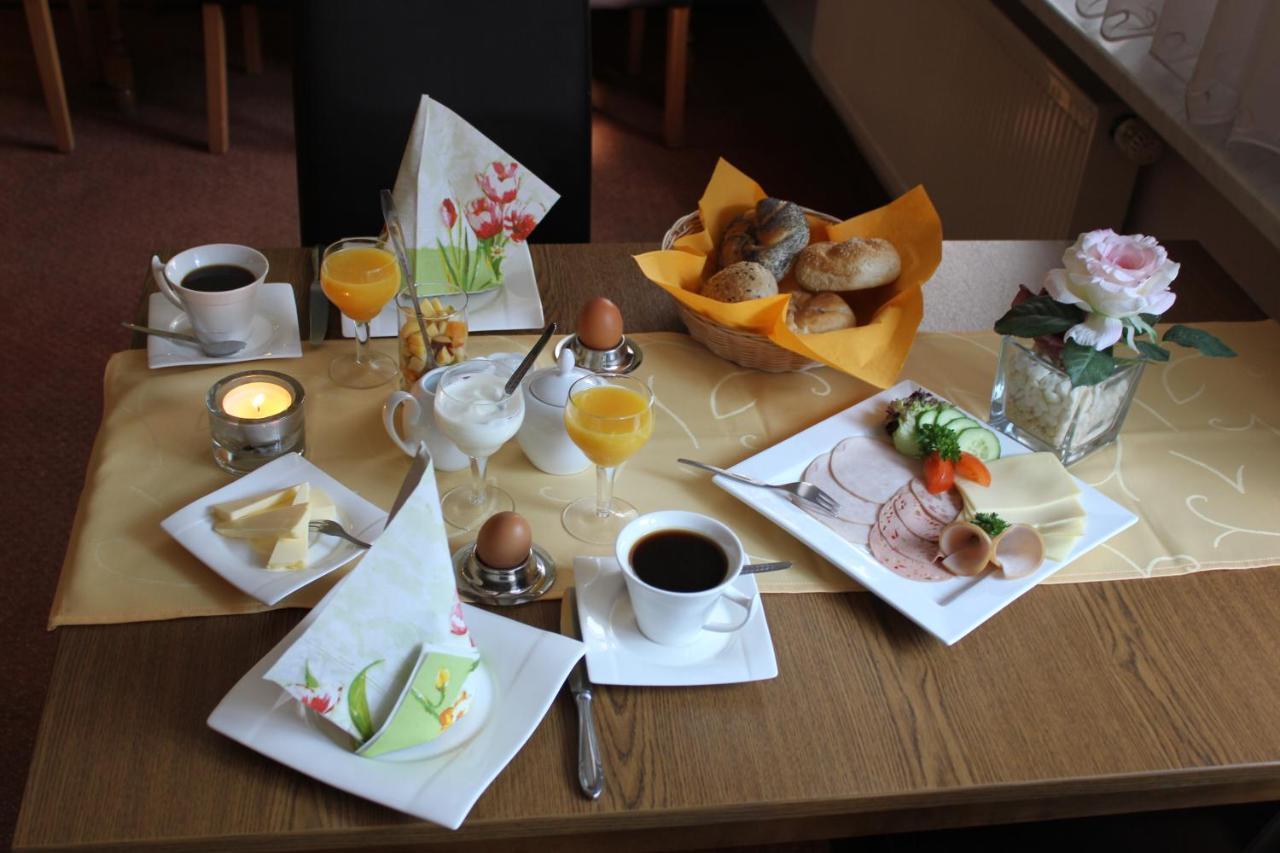 Готель Cafe Zur Talsperre Хемніц Екстер'єр фото